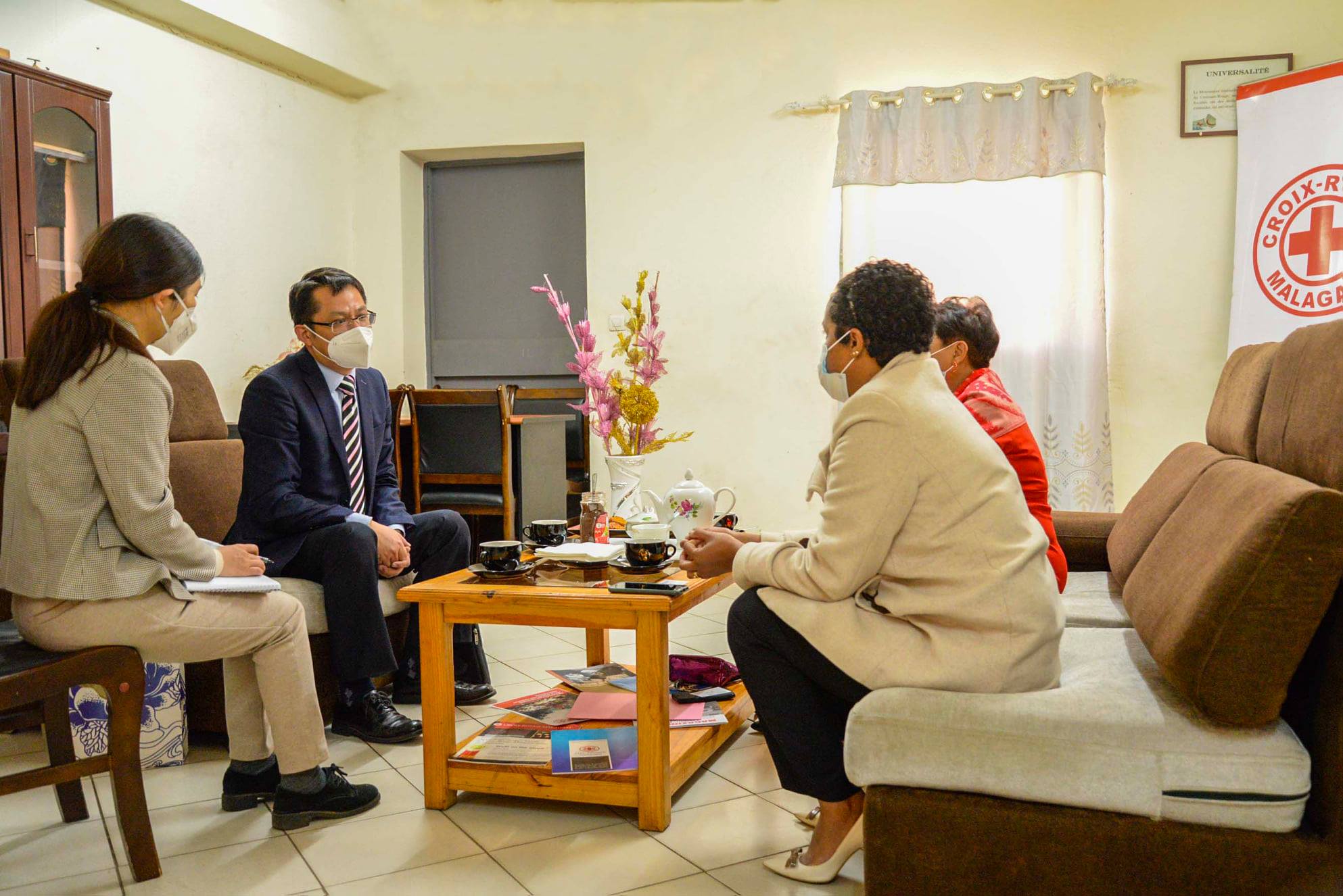 Visite de courtoisie par l'Ambassade de la République Populaire de Chine